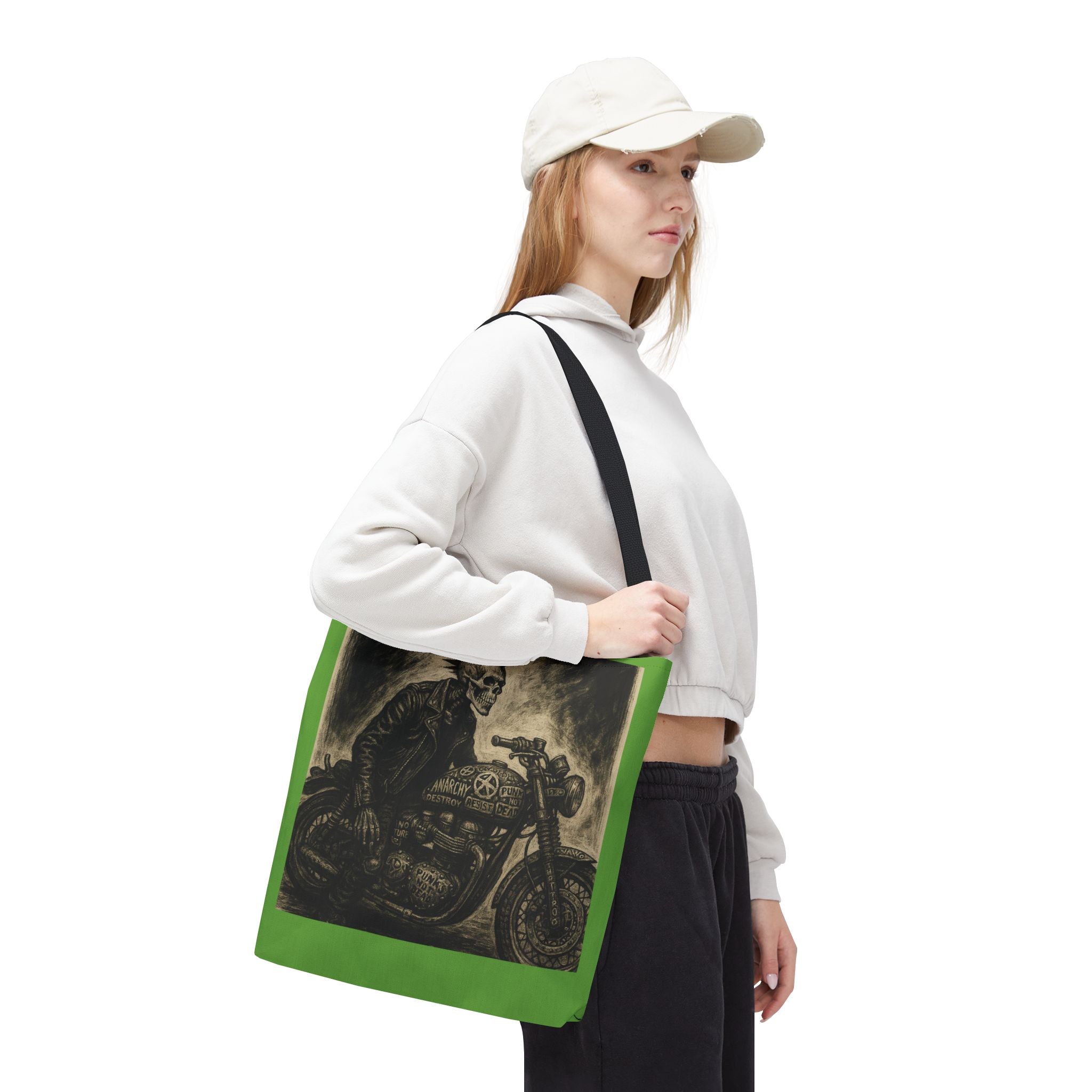 Heavy Metal Punk Rider Tote Bag