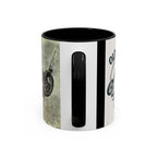 5 Custom Motorcycle Art Coffee Mug