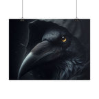 Dark Raven Hooded Rolled Poster