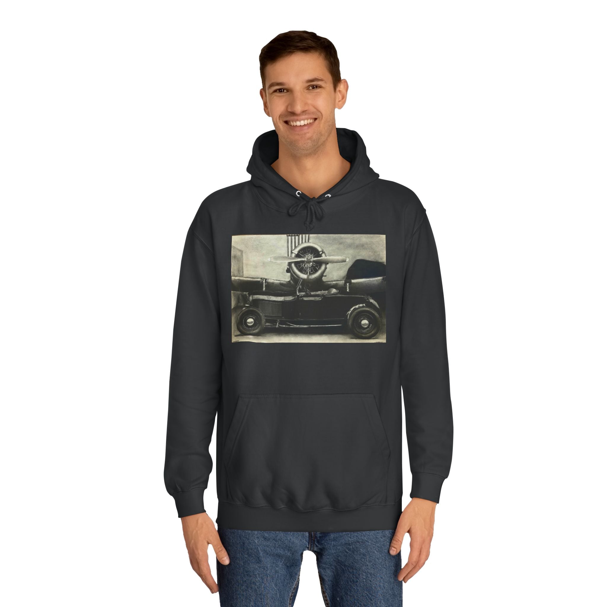 Sky and Speed Hoodie College Hoodie