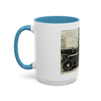 Vintage Airplane Accent Coffee Mug