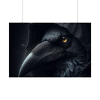 Dark Raven Hooded Rolled Poster