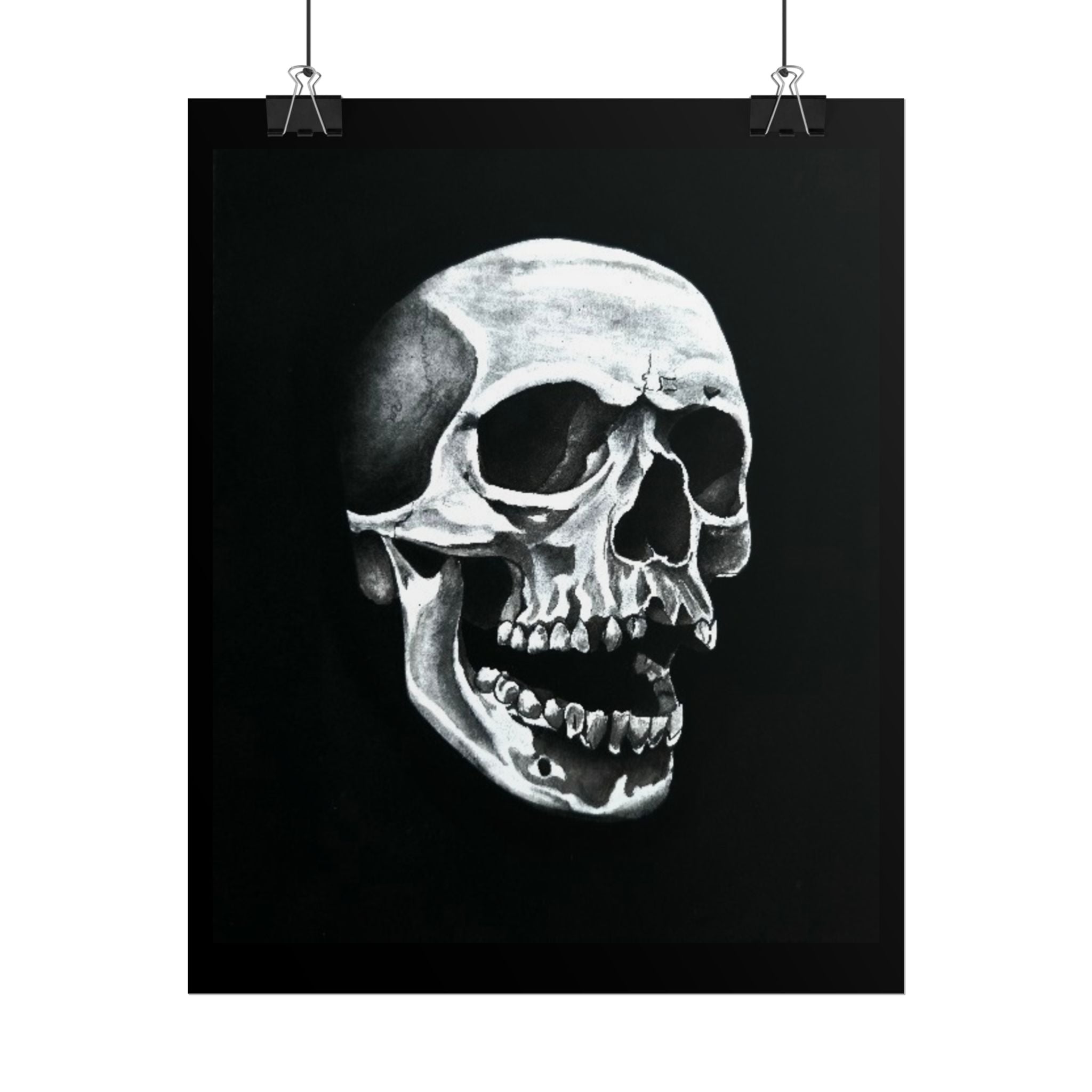 Skull Art Rolled Posters