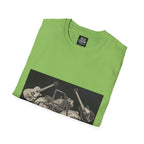 Motorcycle and Music Wall Art  T-Shirt, Indian Roadmaster, Classic Guitars