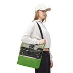 Wings Over Wheels Tote Bag