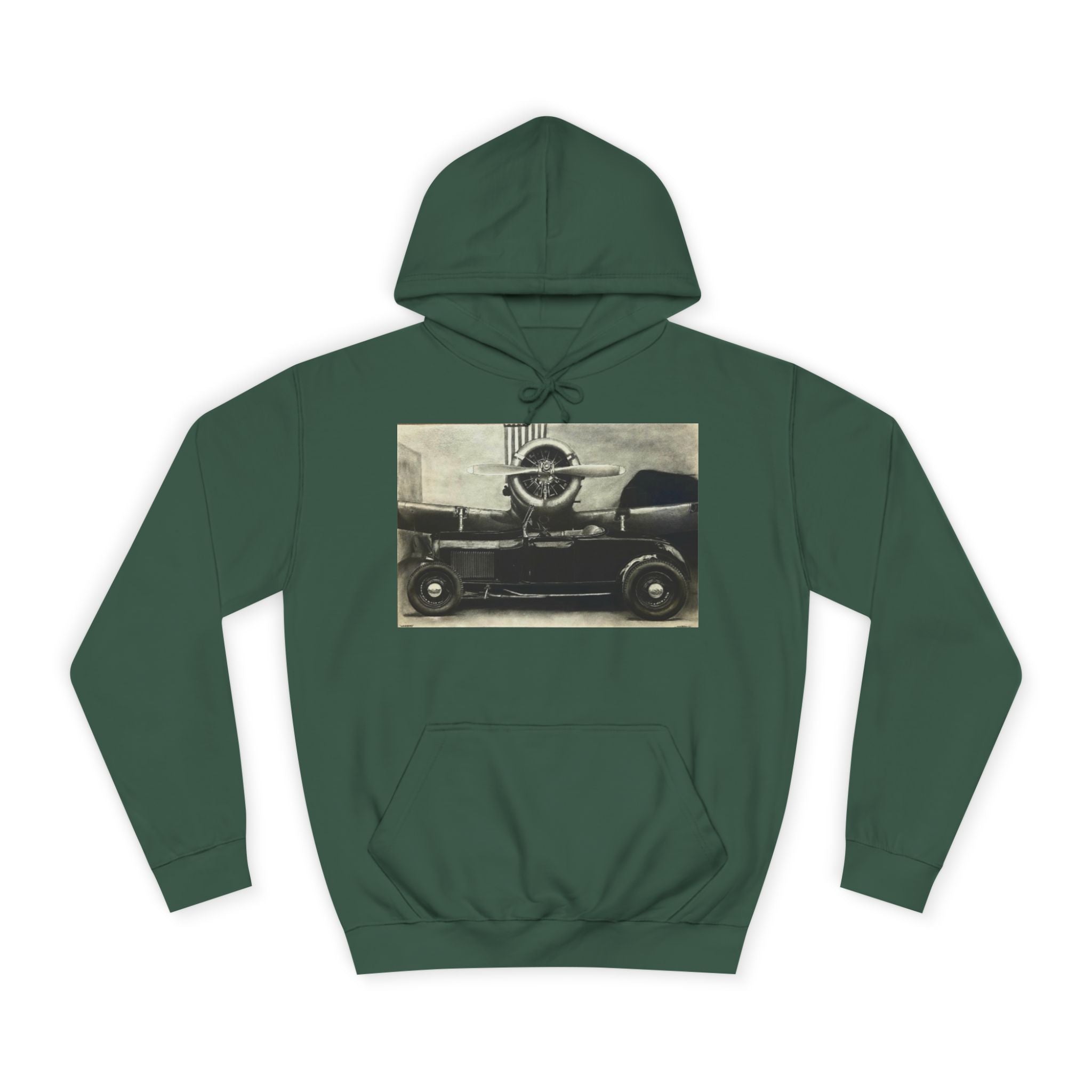 Sky and Speed Hoodie College Hoodie