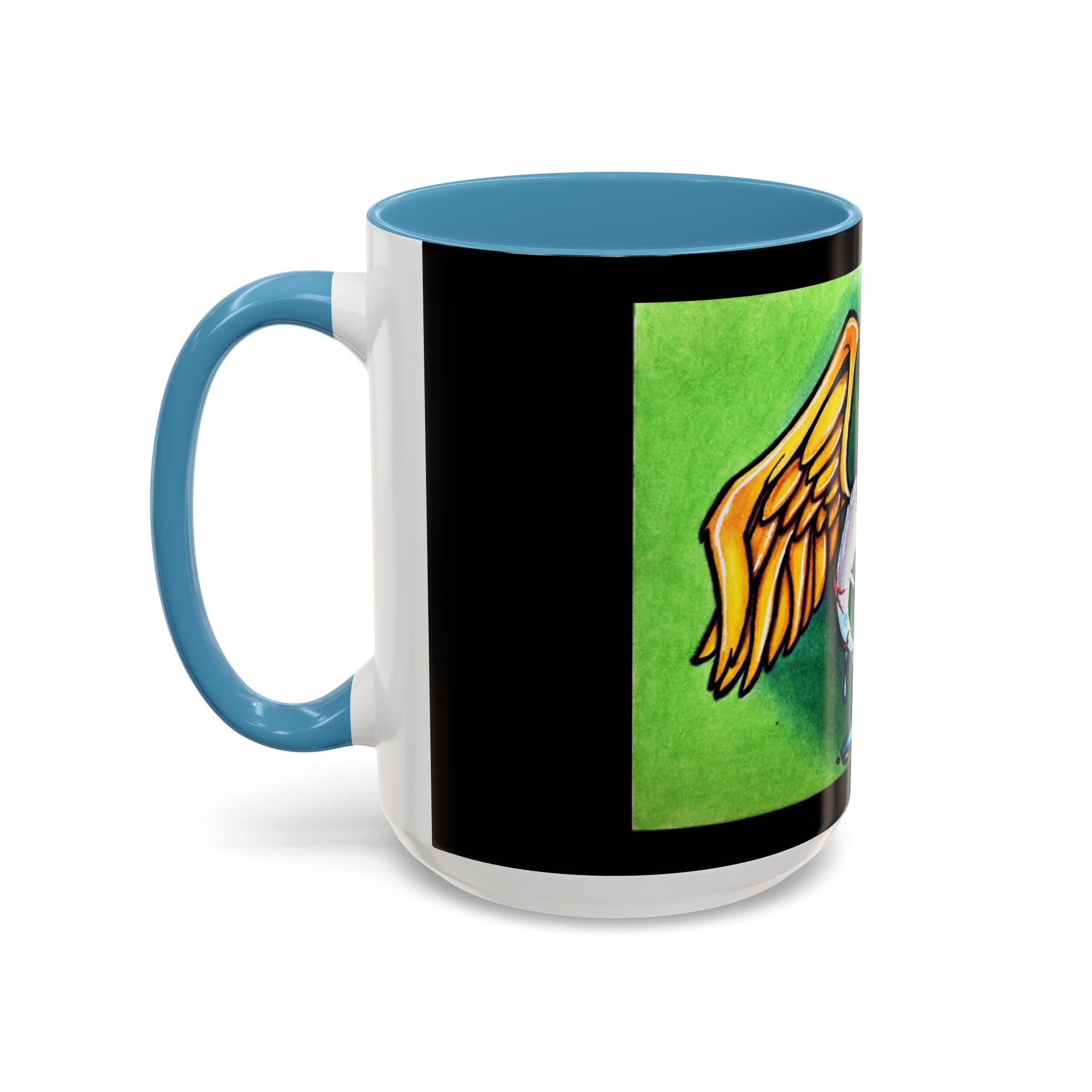 28 Whimsical Gothic Winged Eye Coffee Mug