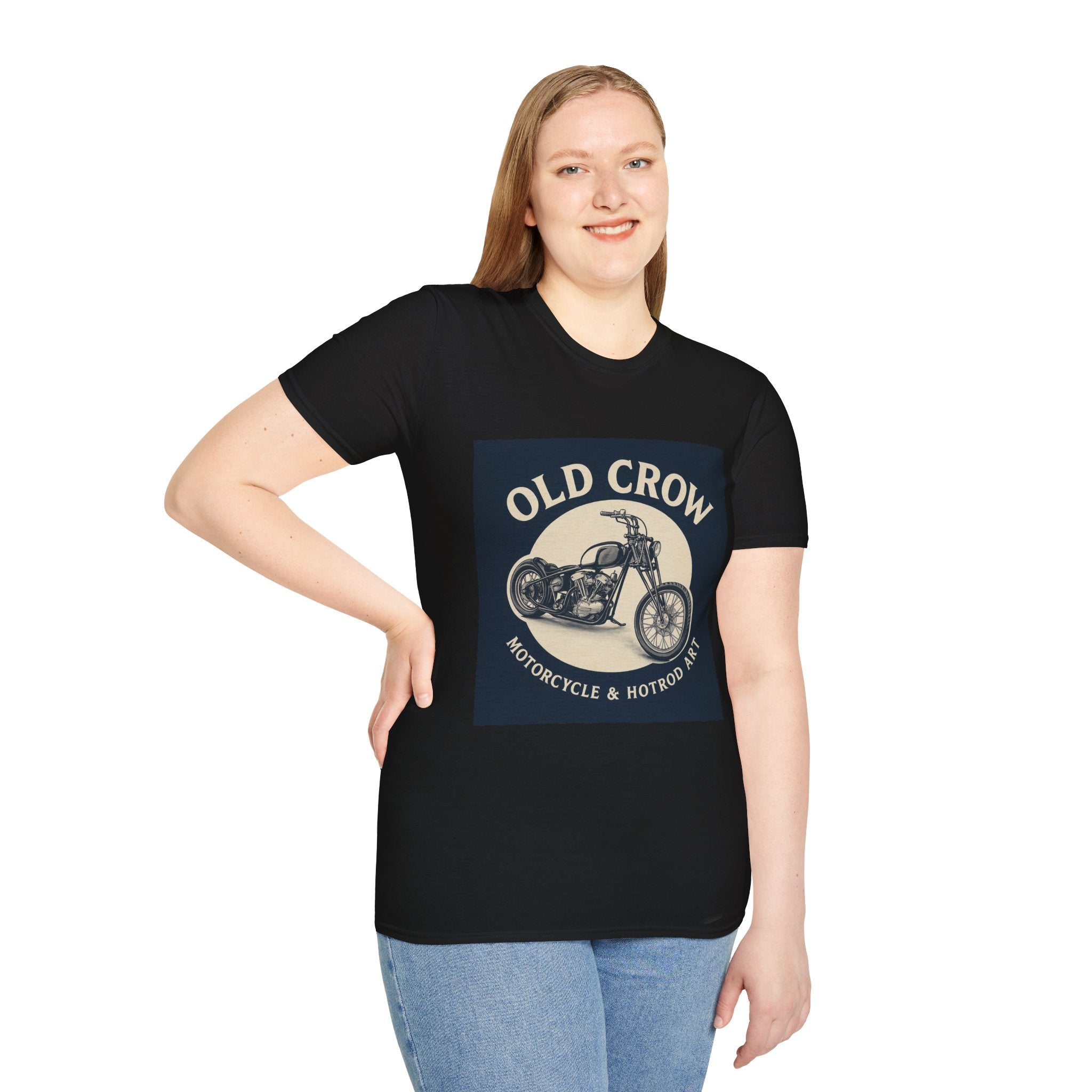 Old Crow Vintage Chopper Softstyle T-Shirt