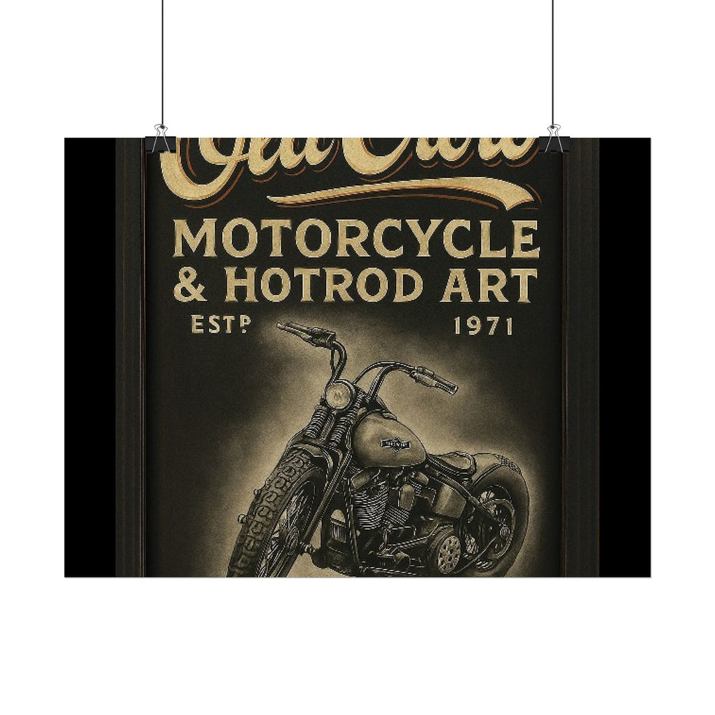 Ride with Pride Art Rolled Posters