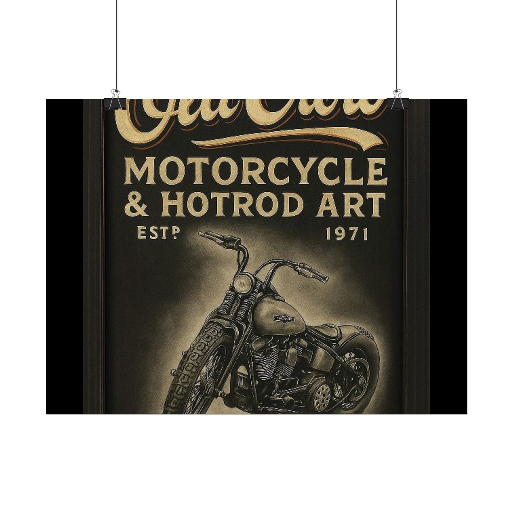 Ride with Pride Art Rolled Posters