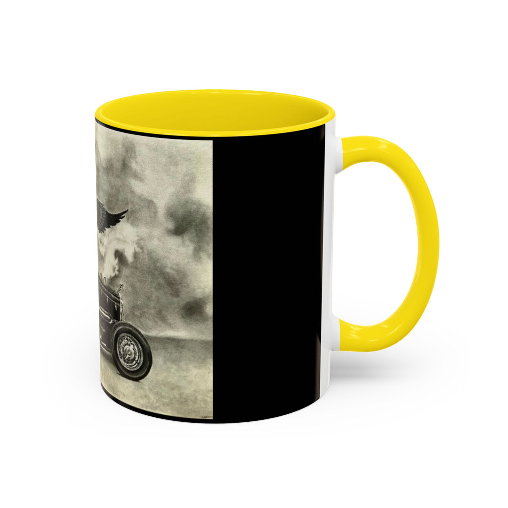 18 Vintage Racing Accent Coffee Mug