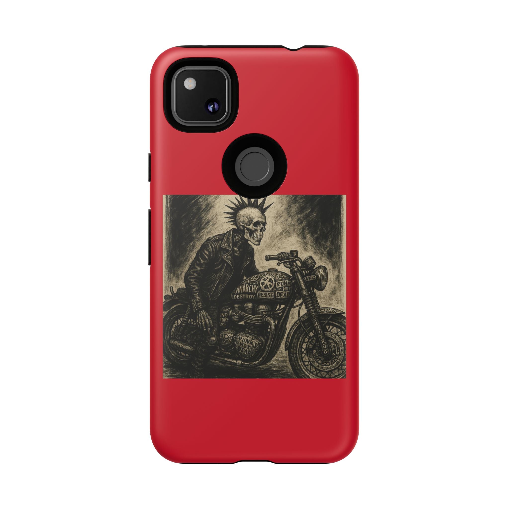 Gothic Punk Biker Skeleton Cases