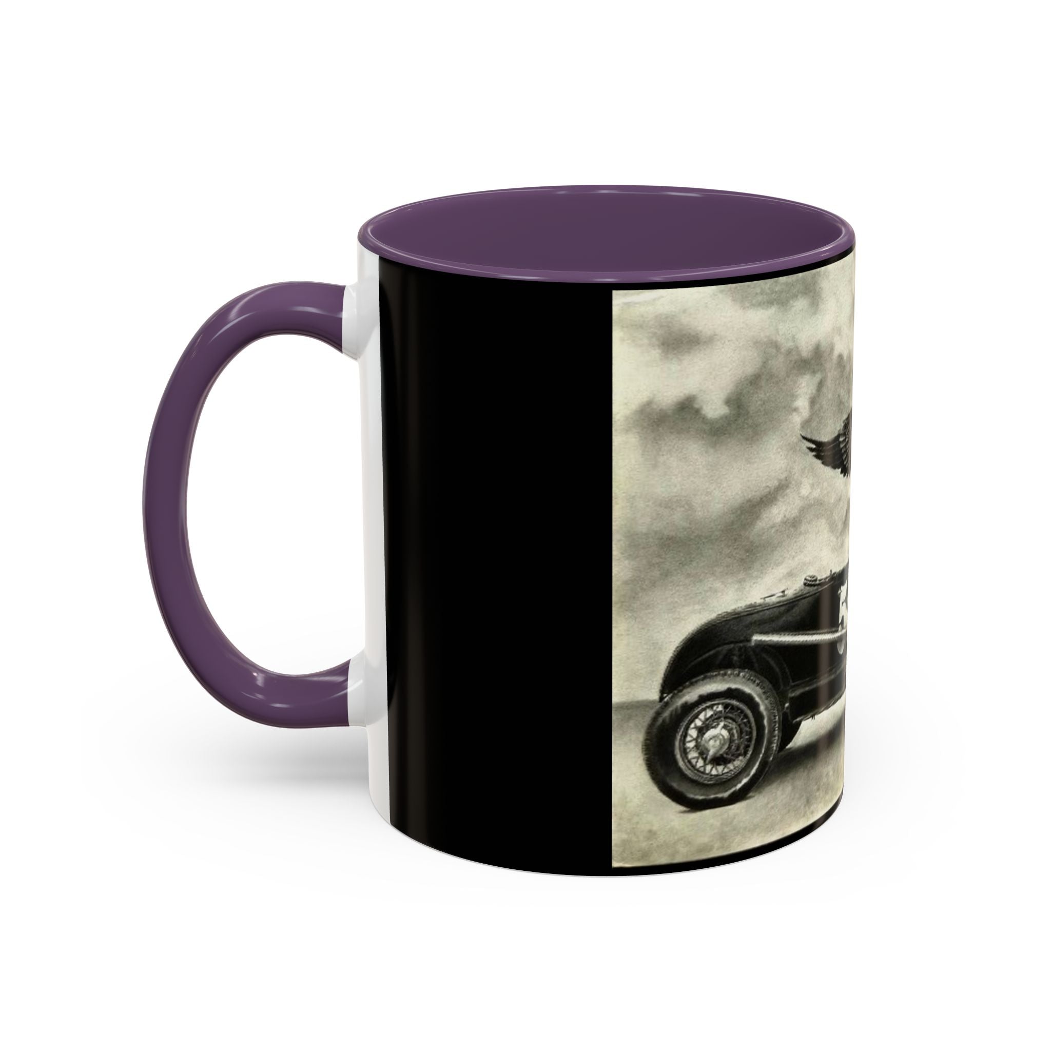 18 Vintage Racing Accent Coffee Mug