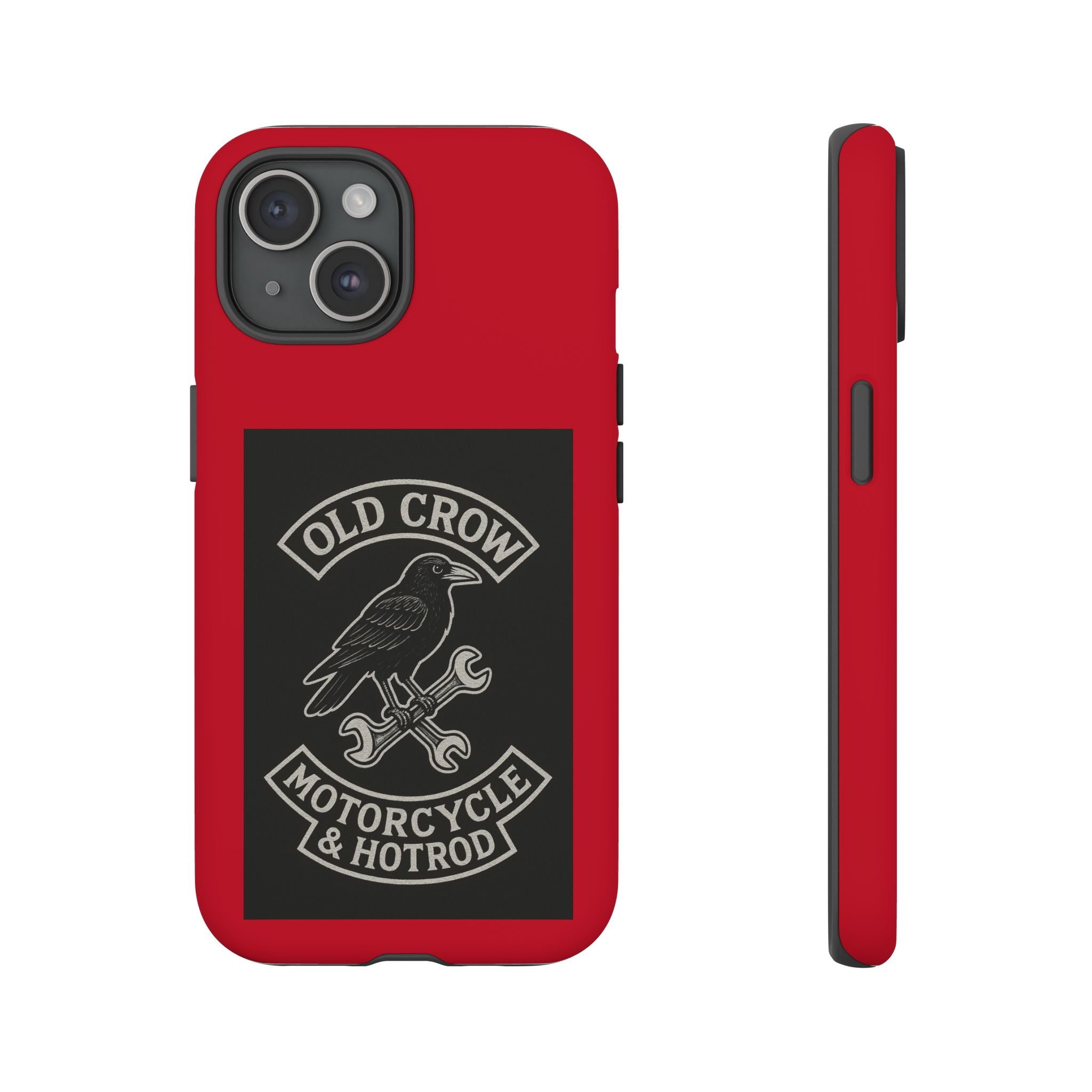 Old Crow Garage Retro Hotrod Rider Cases