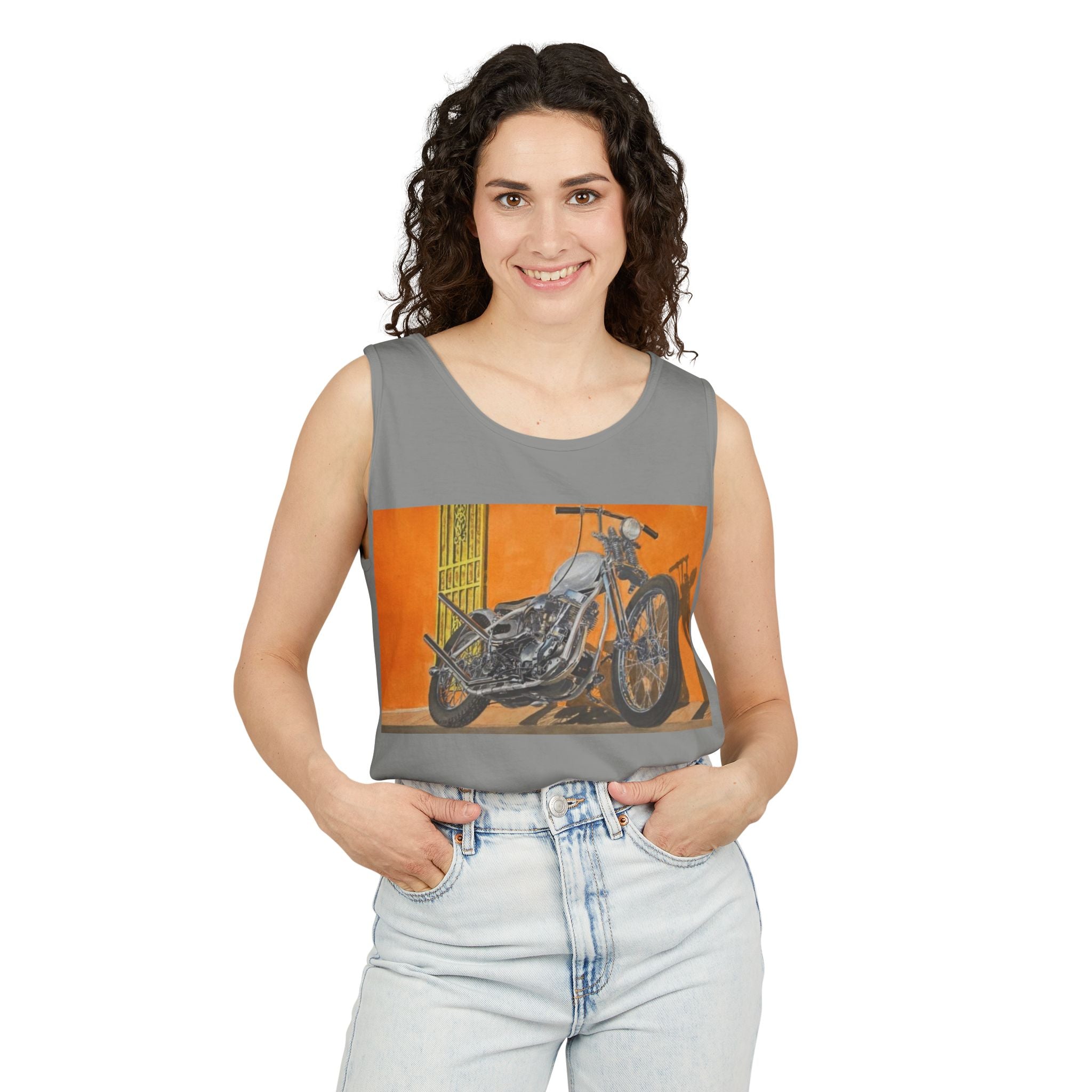 Sunset Chopper Tank Top
