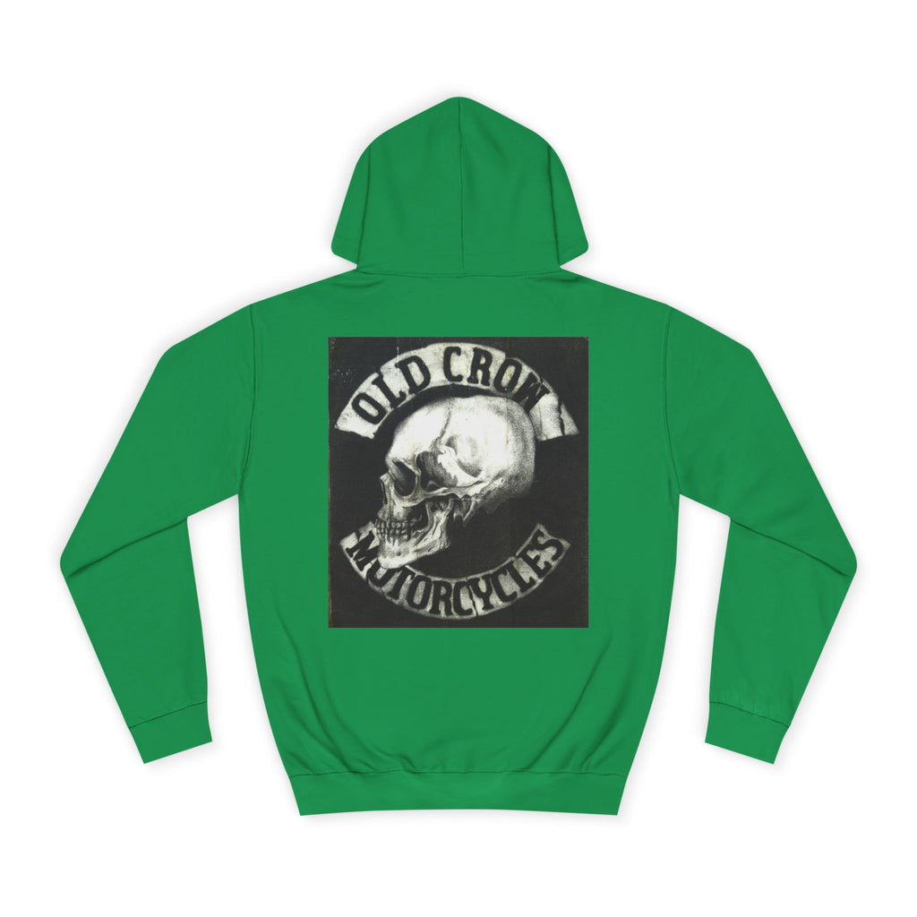 Old Crow Motorcycles Skull Hoodie