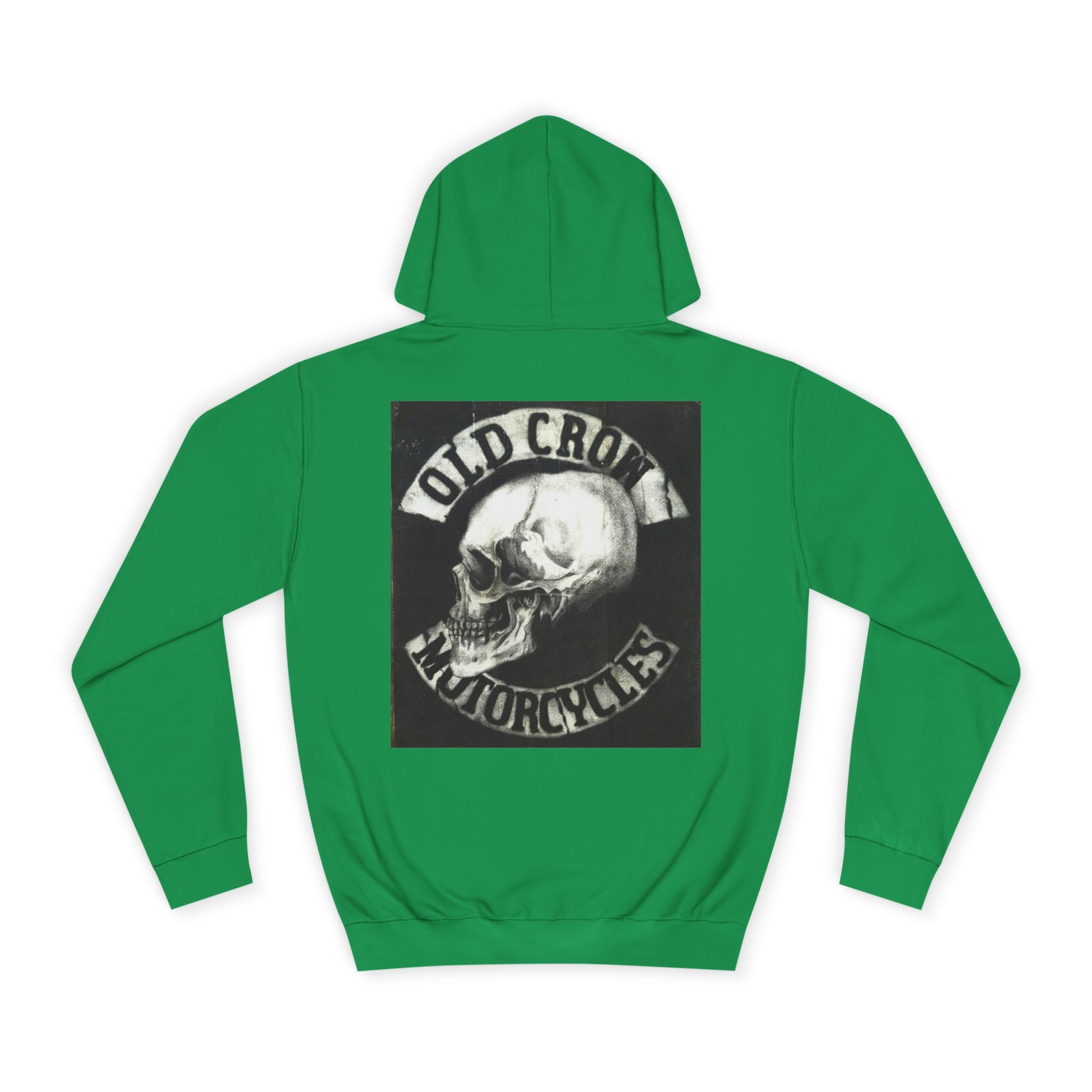 Old Crow Motorcycles Skull Hoodie
