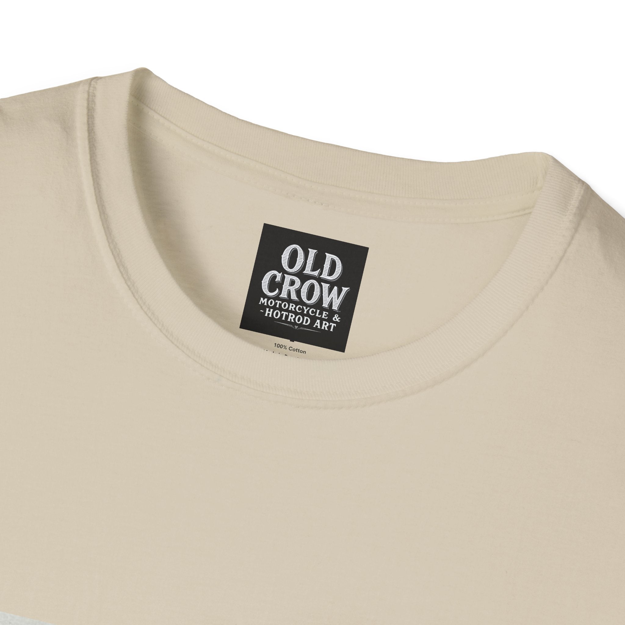 Old-School Aviation Meets Two Wheels T-Shirt