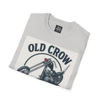 Old Crow Long Fork Chopper Sticker T-Shirt