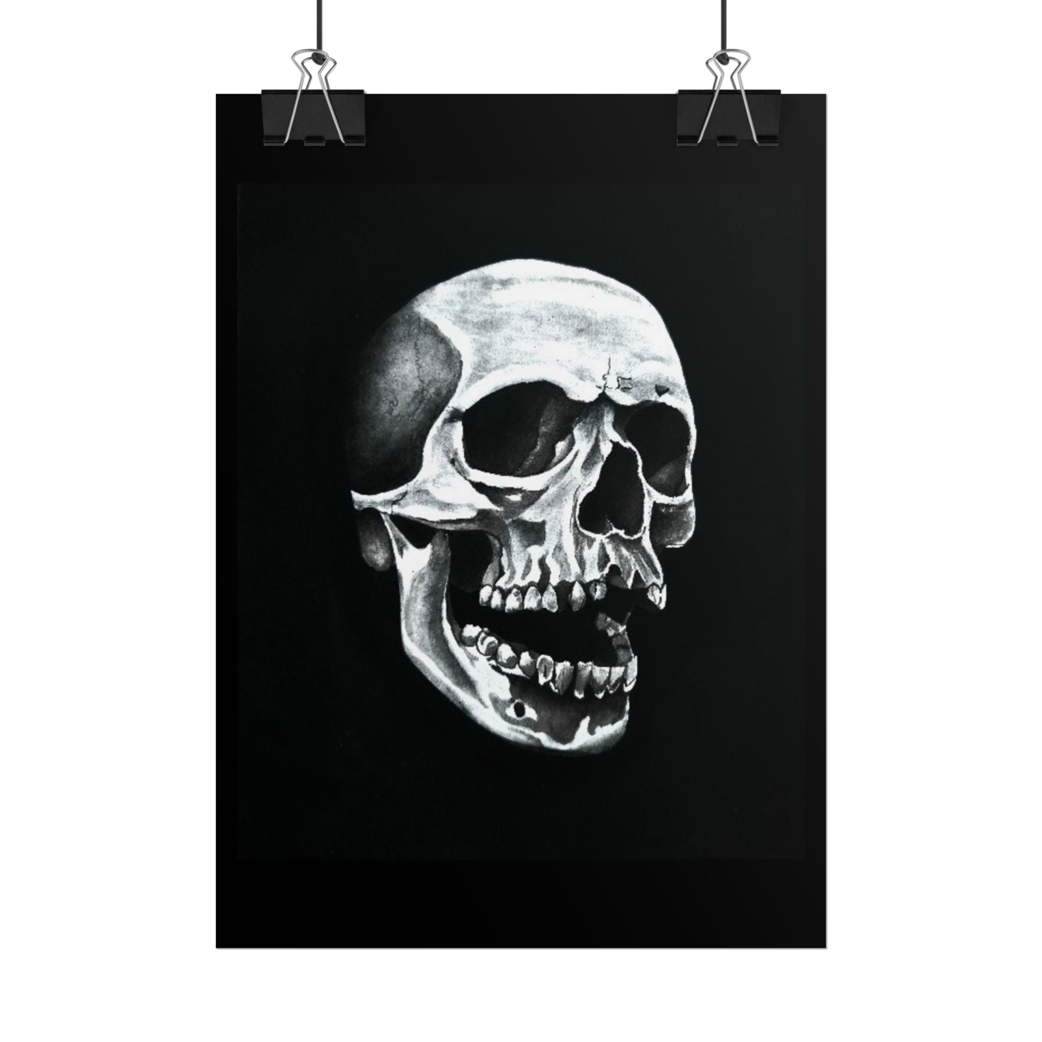 Skull Art Rolled Posters