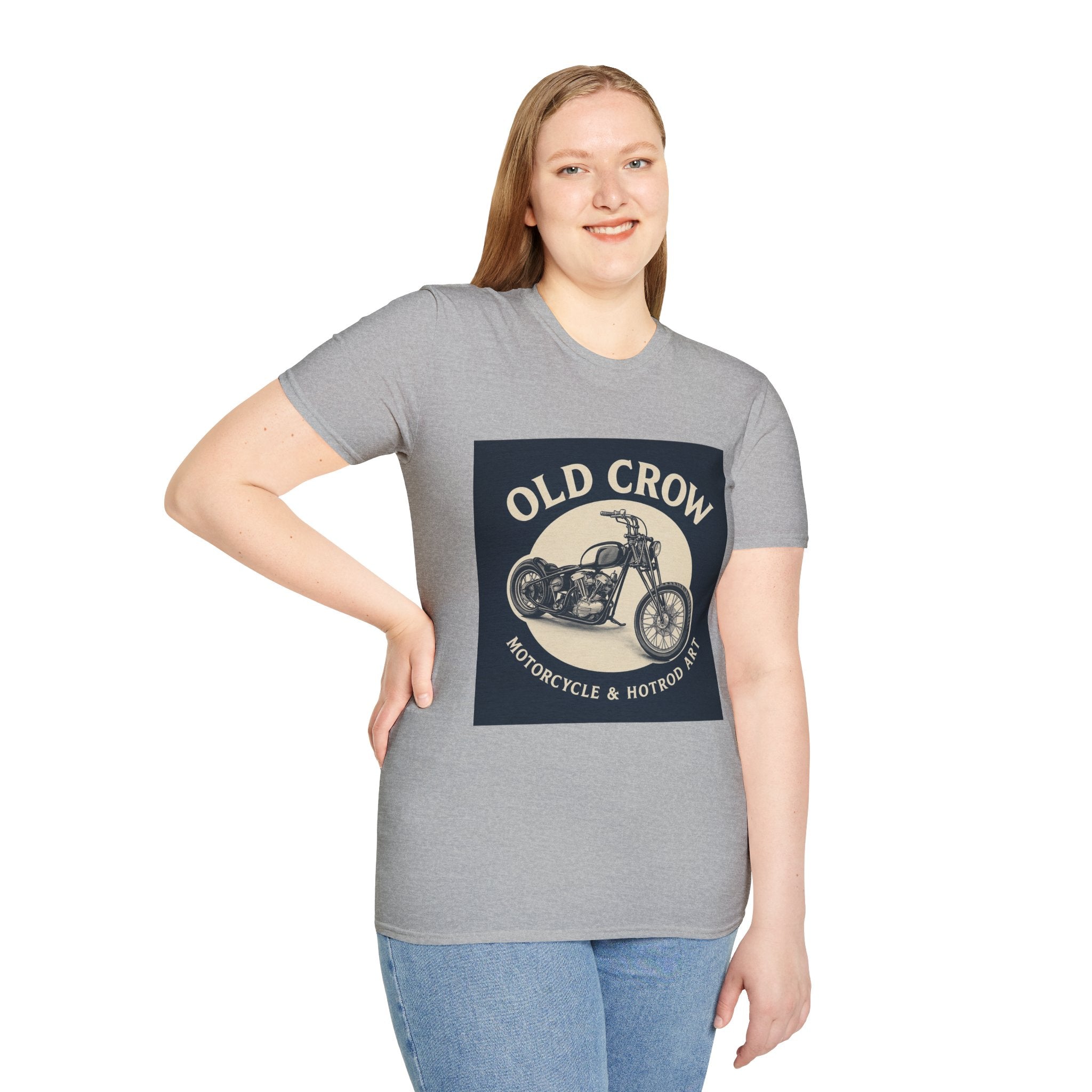 Old Crow Vintage Chopper Softstyle T-Shirt