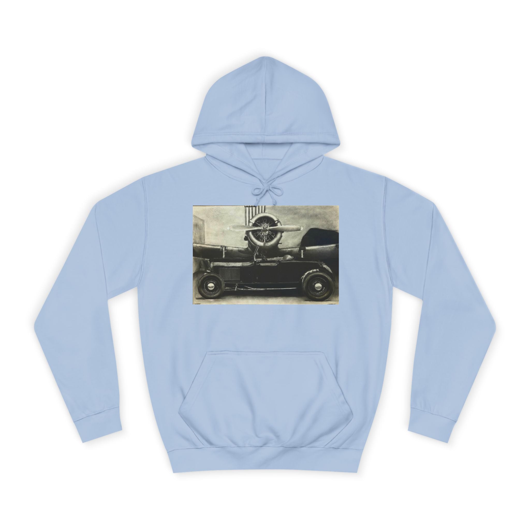 Sky and Speed Hoodie College Hoodie