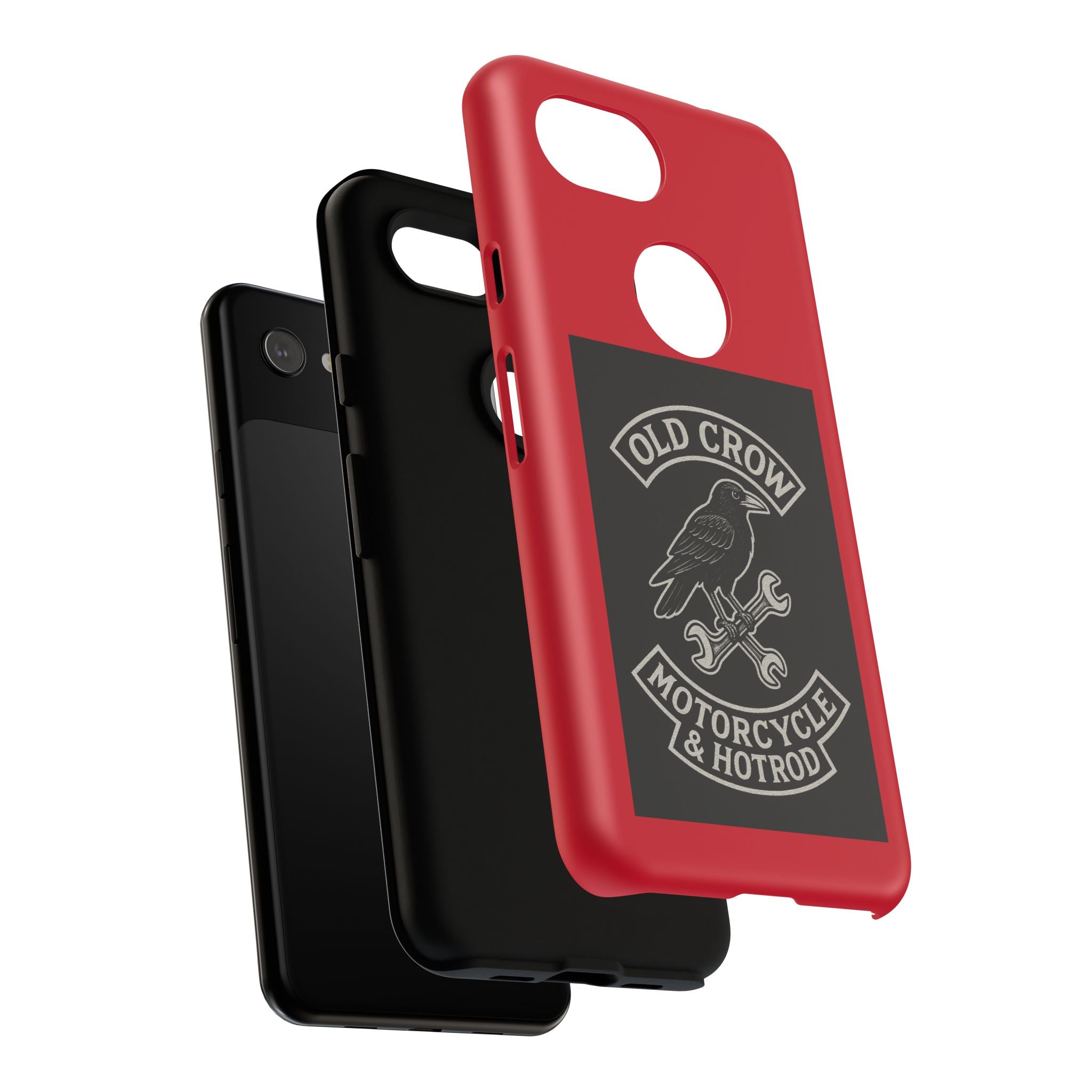 Old Crow Garage Retro Hotrod Rider Cases