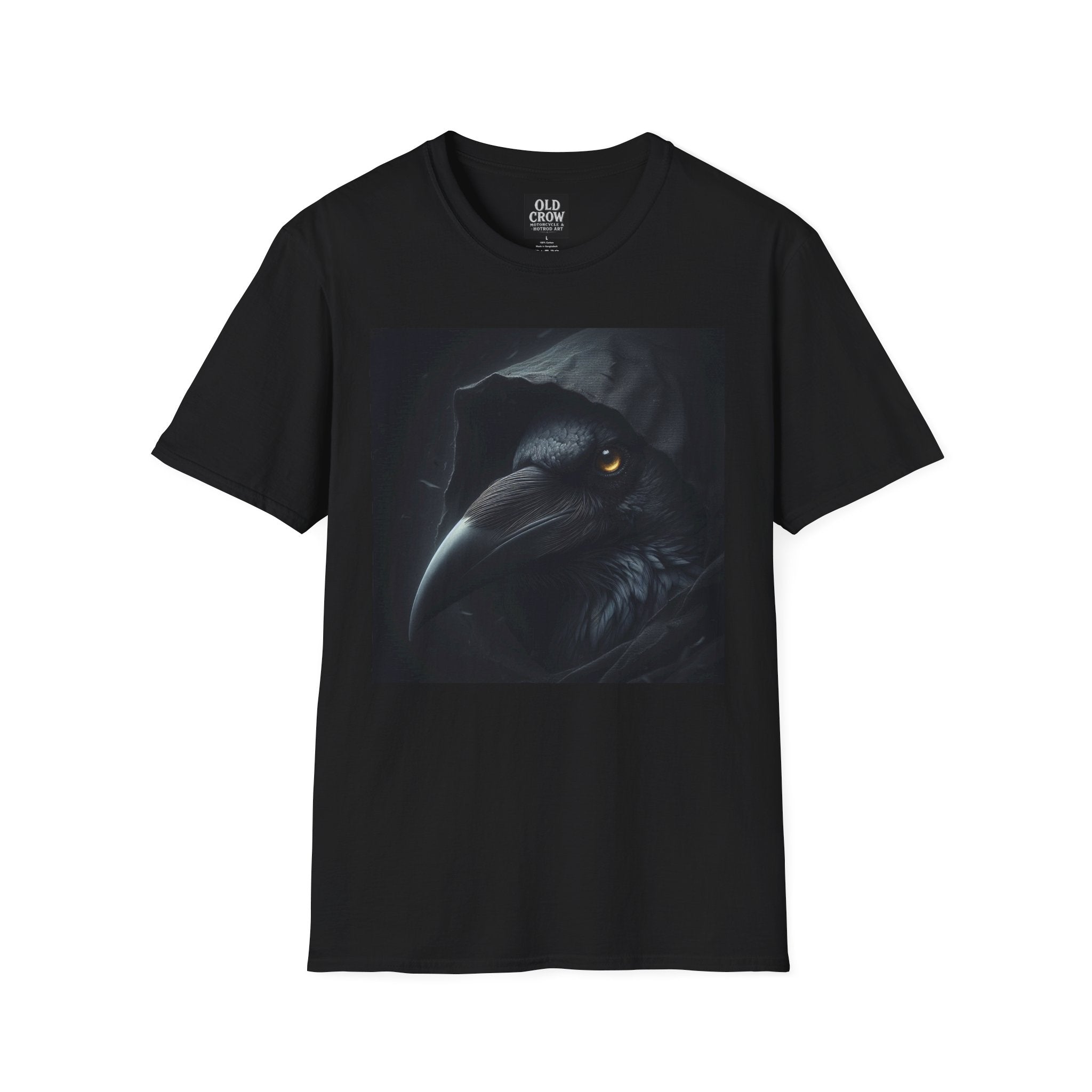 Mystical Crow in Hood T-Shirt