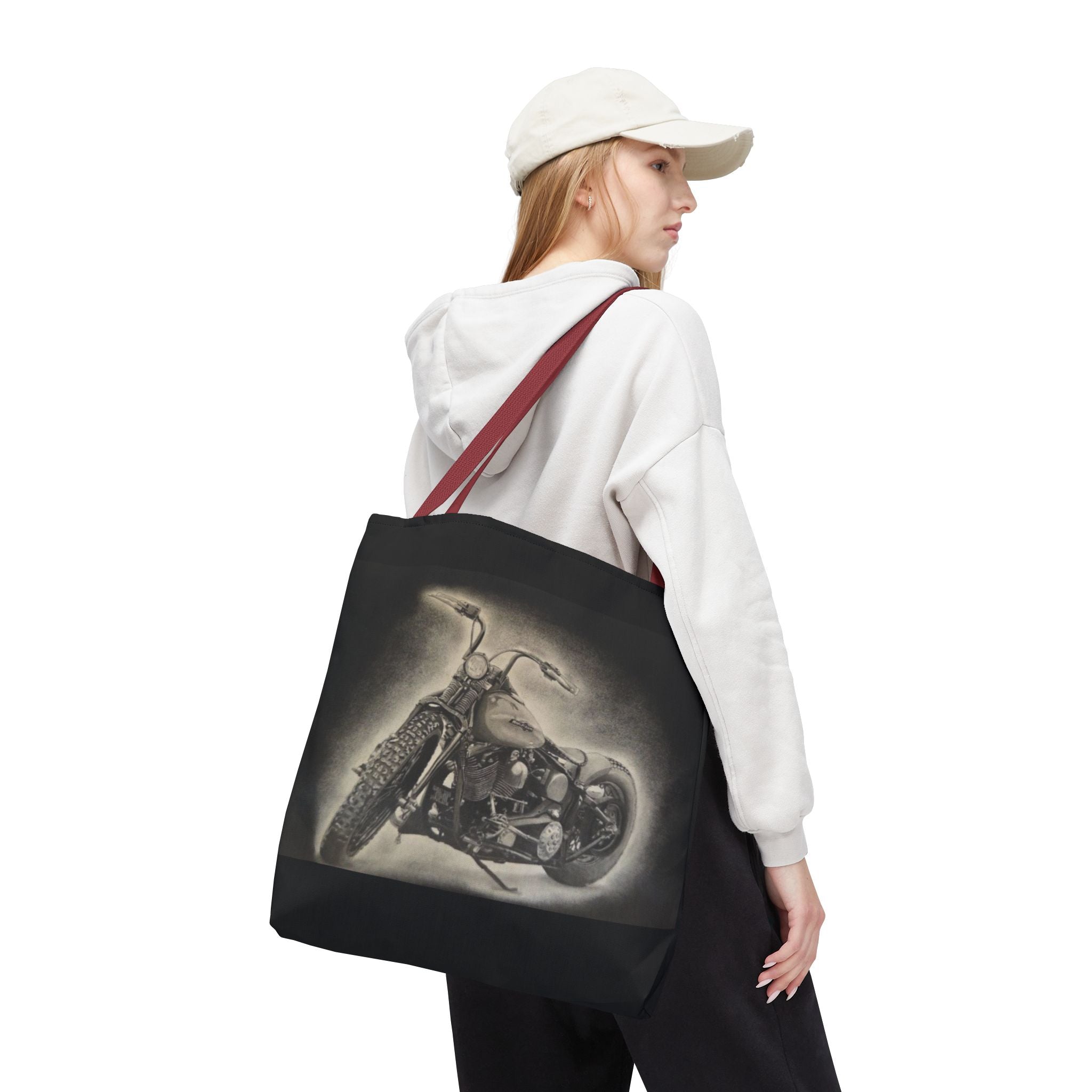 Chrome Shadow Tote Bag