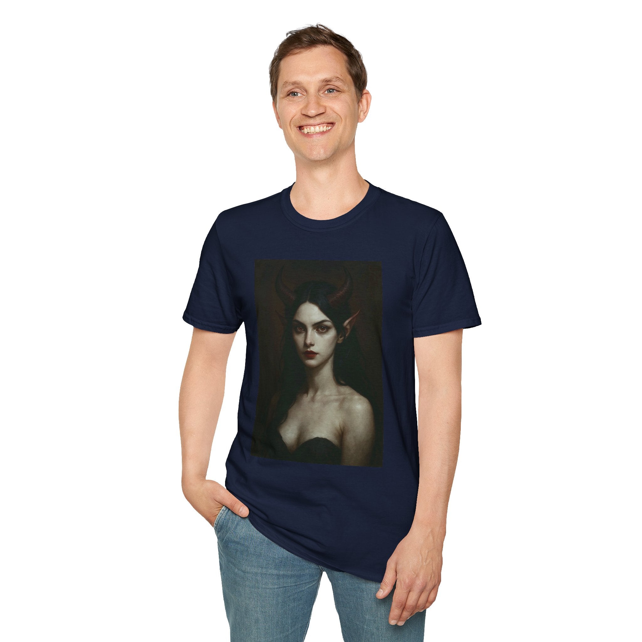 Dark Enchantress Portrait T-Shirt