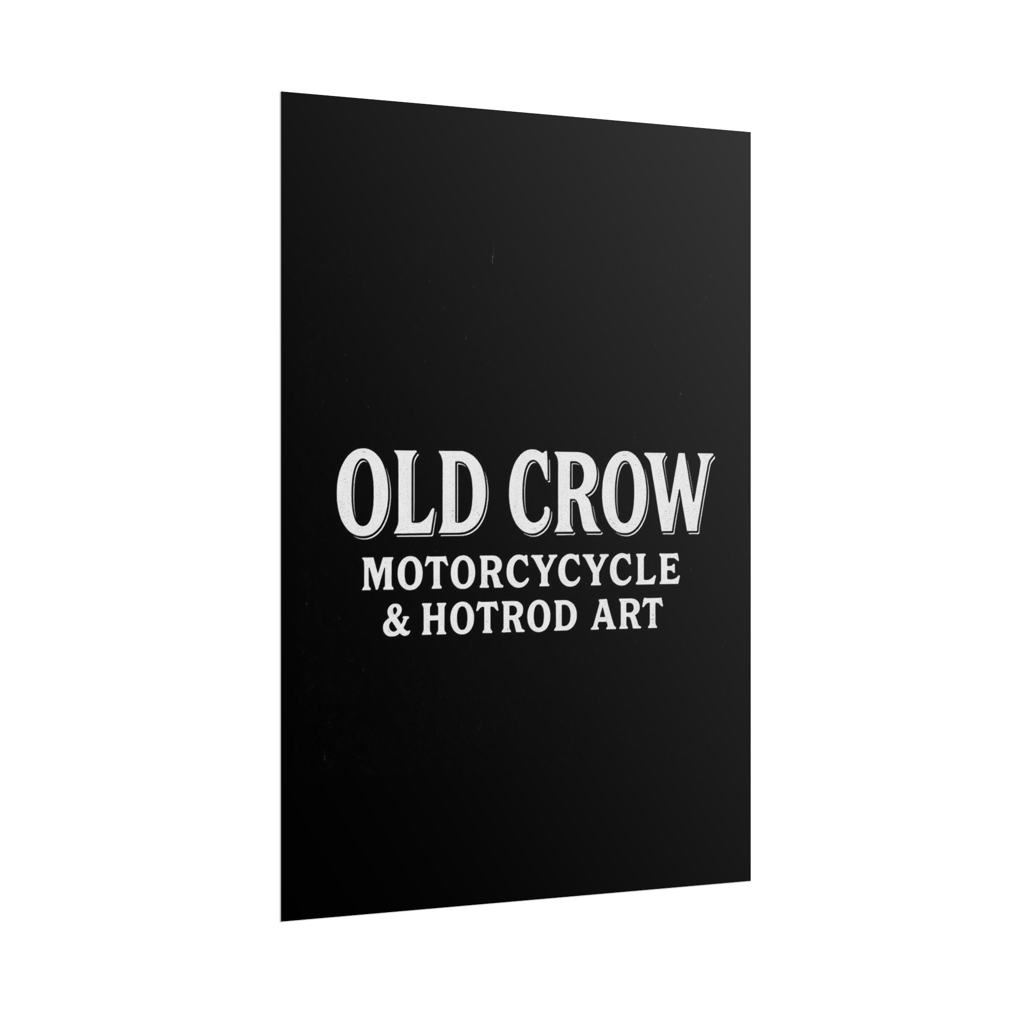 Old Crow: The Omen Art Rolled Posters