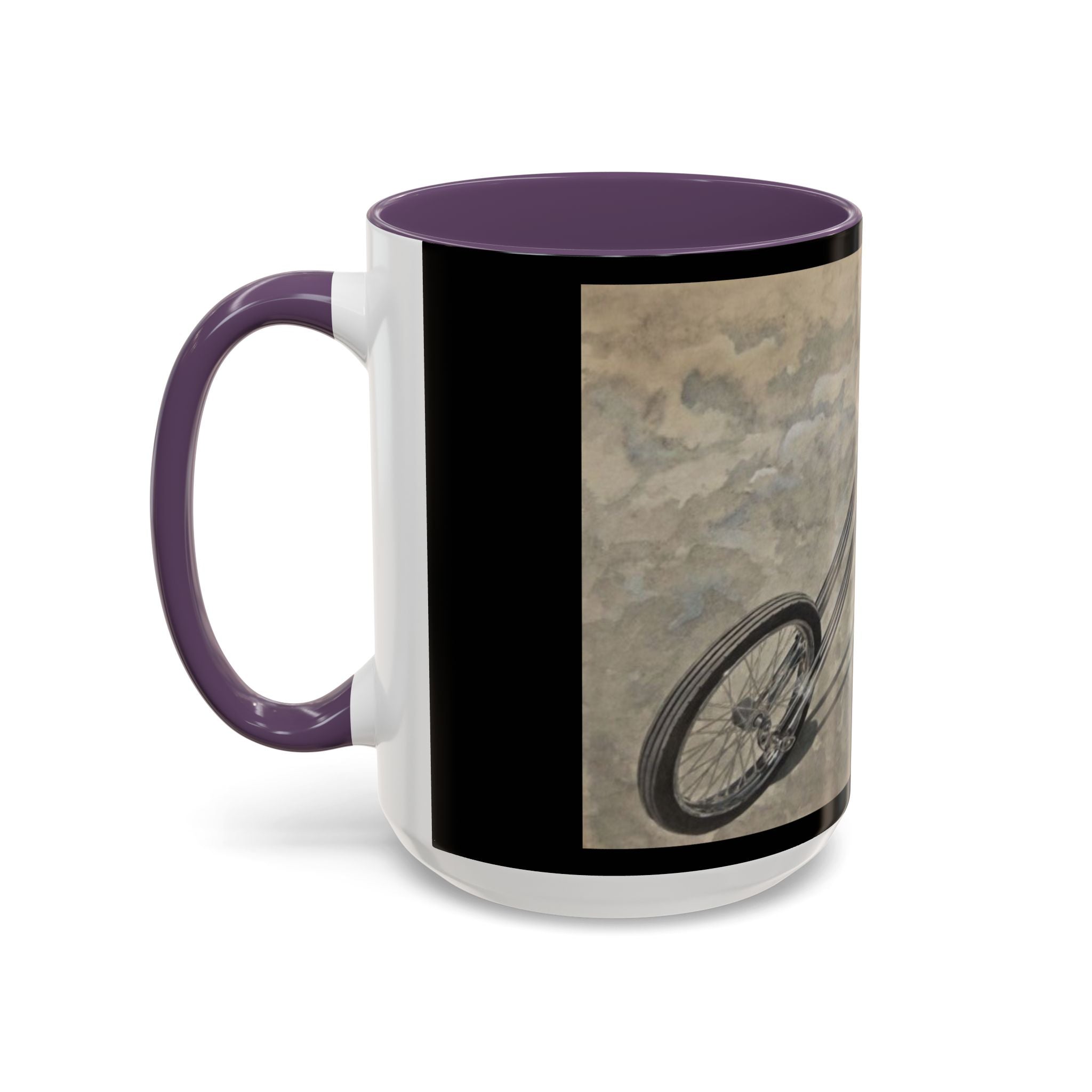 14 Vintage Motorcycle Accent Coffee Mug