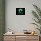 Mystical Raven Art Poster | Dark Aesthetic Wall Decor for Home