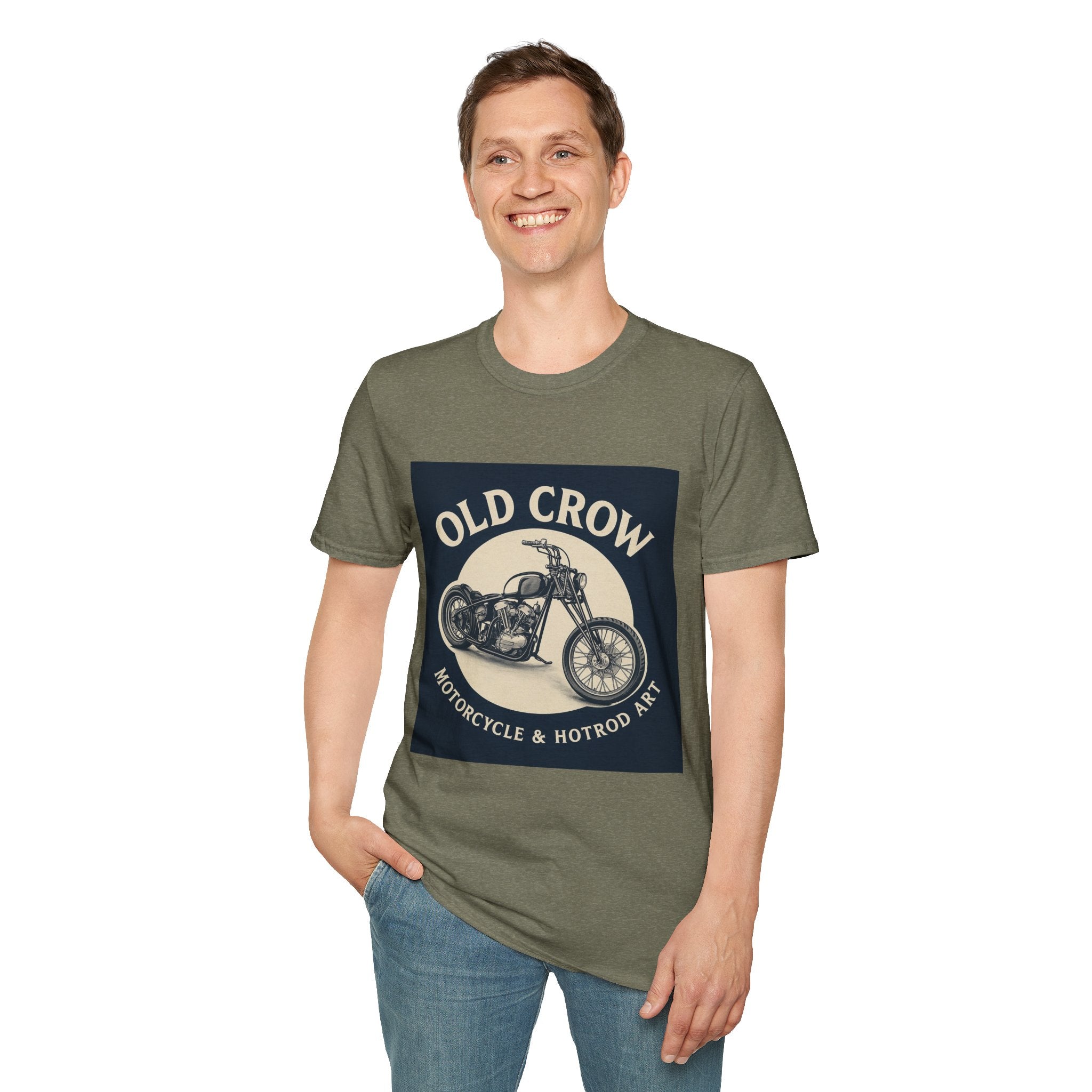 Old Crow Vintage Chopper Softstyle T-Shirt