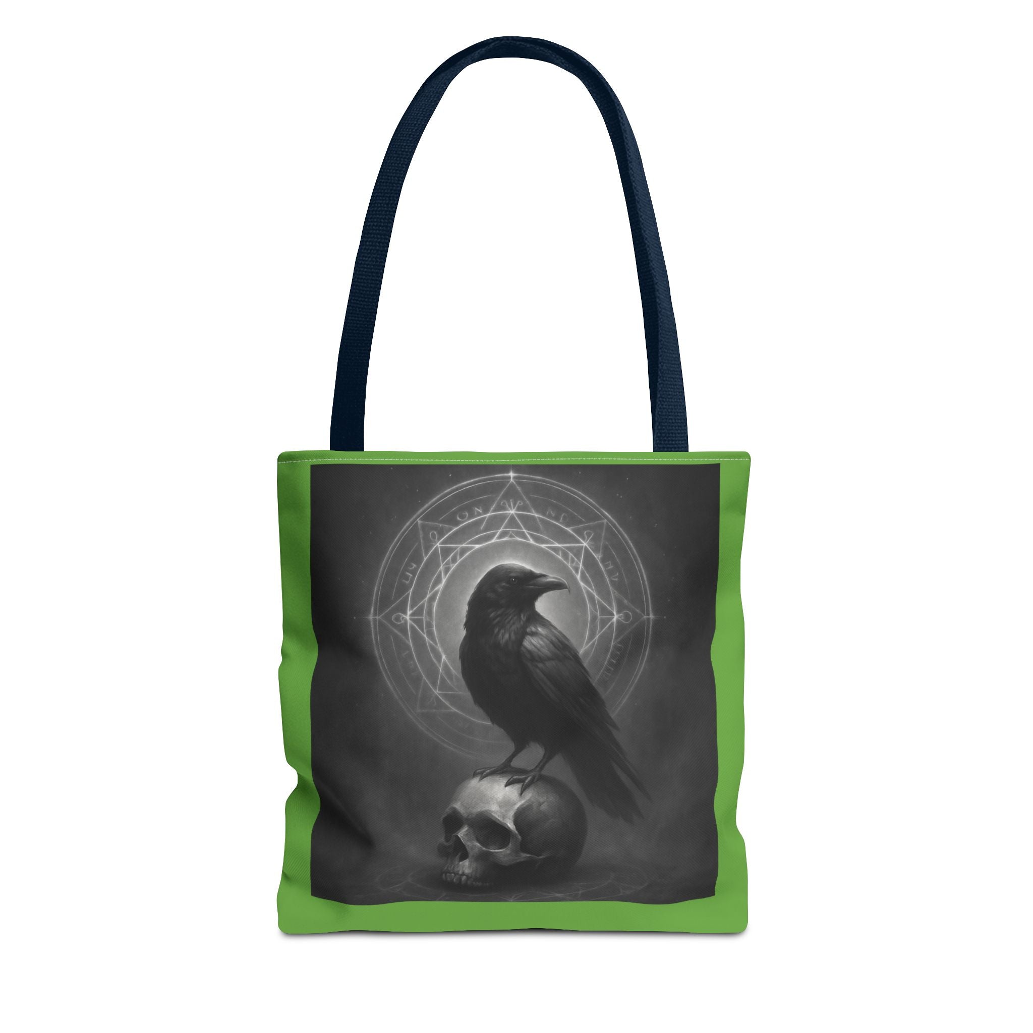 Black Raven & Skull Magic  Tote Bag