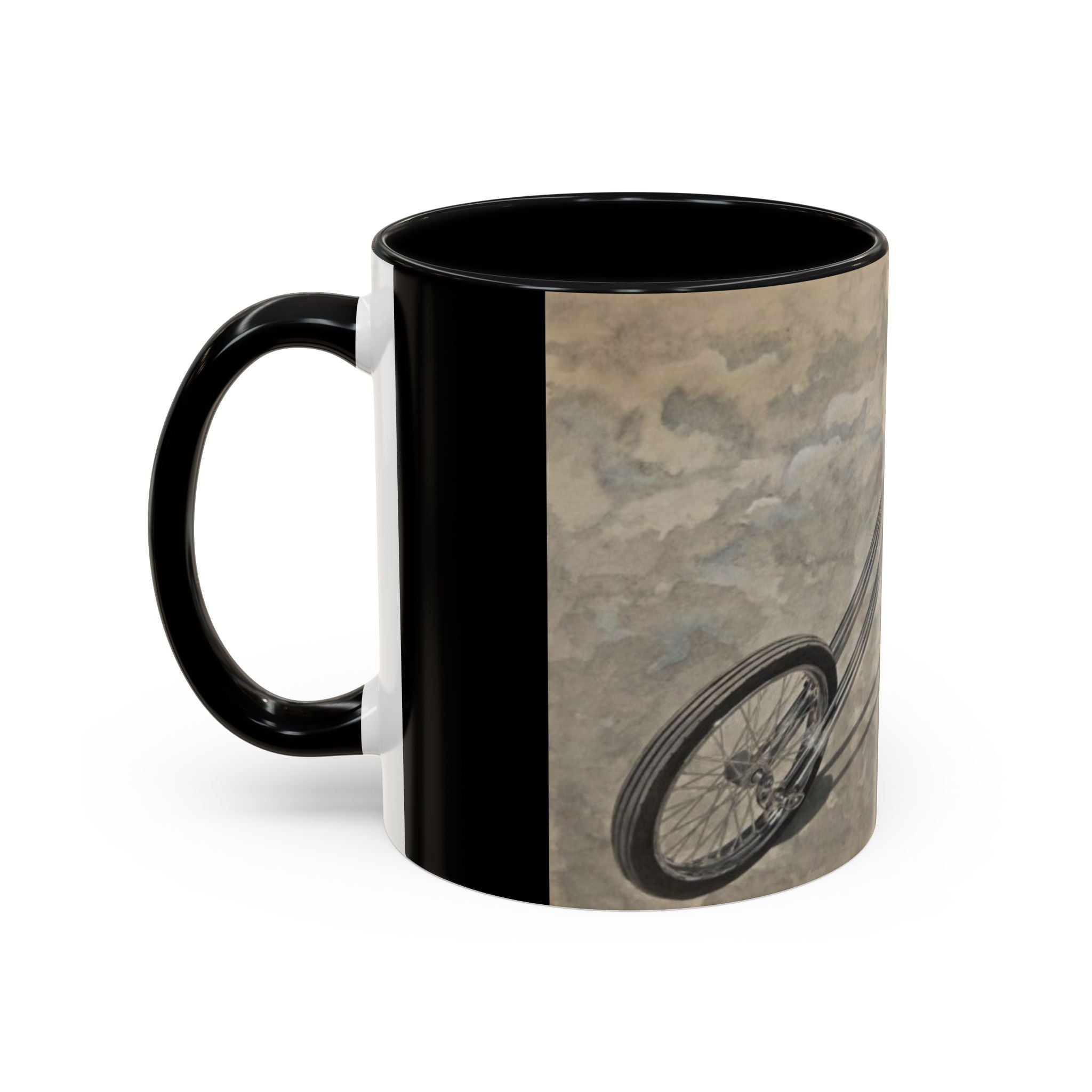14 Vintage Motorcycle Accent Coffee Mug