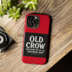 Classic Old Crow Garage Typography Cases