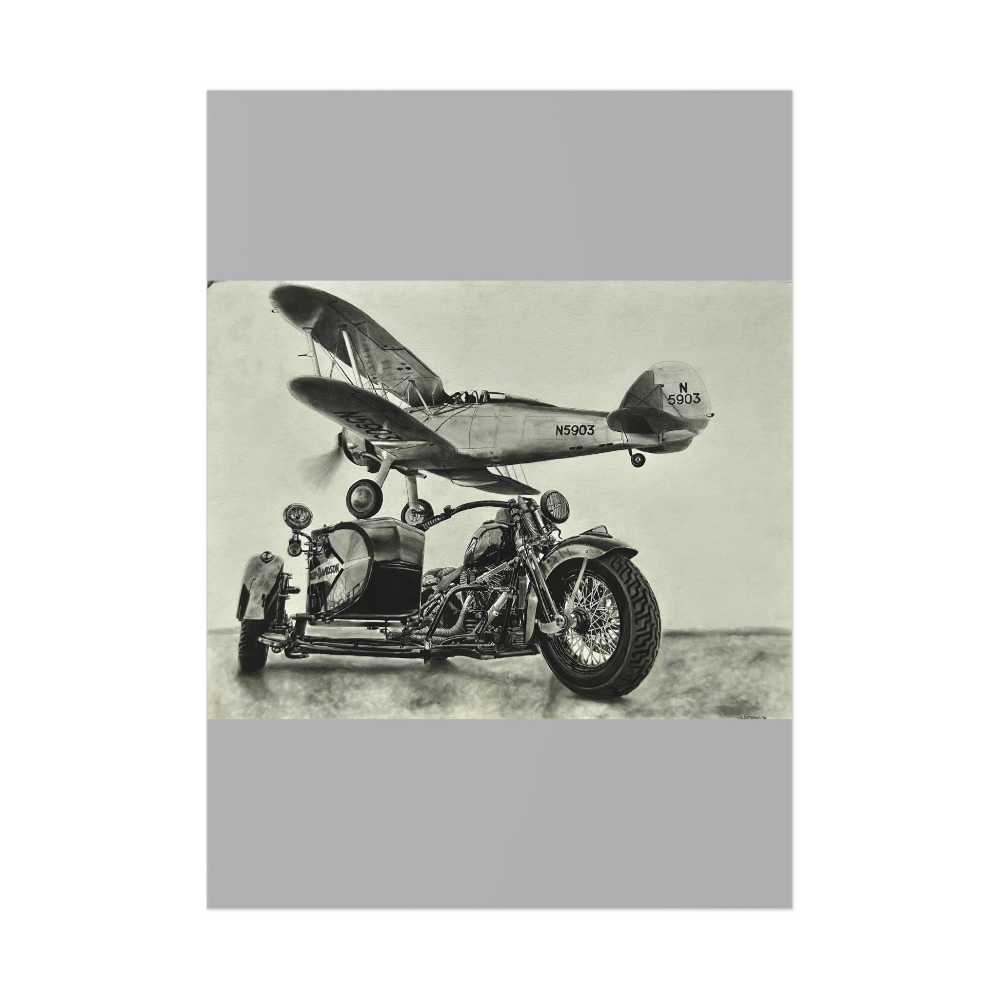 From Runway to Highway Transportation Art Print