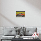 Old Crow Rust Runner Car Art Poster