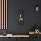 Gothic Art Canvas Print, Demon Aesthetic Home Decor, Dark Fantasy Wall Art, Witchy Room Decoration, Unique Gift for Halloween, Edgy Art