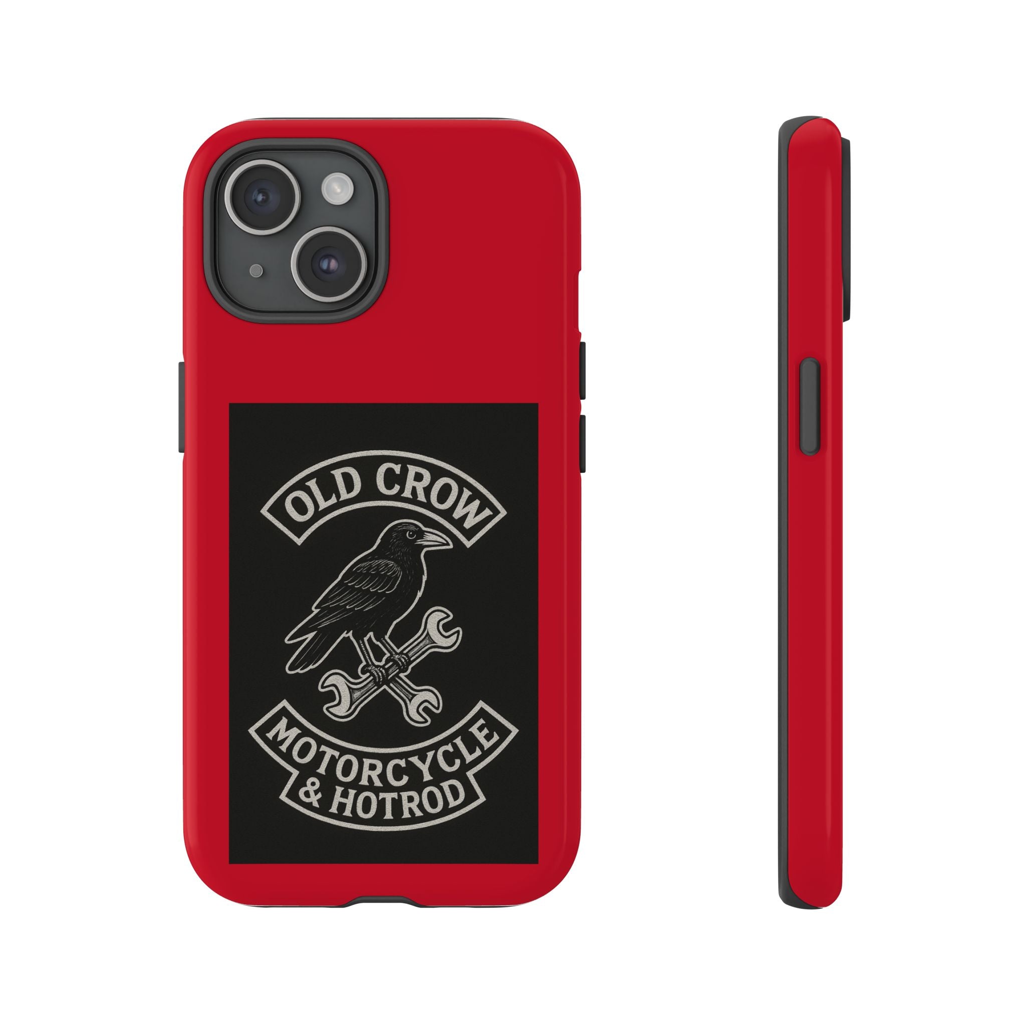 Old Crow Garage Retro Hotrod Rider Cases