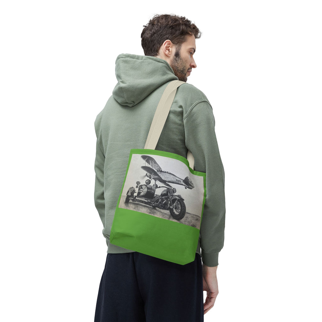 Biplane Brotherhood Tote Bag