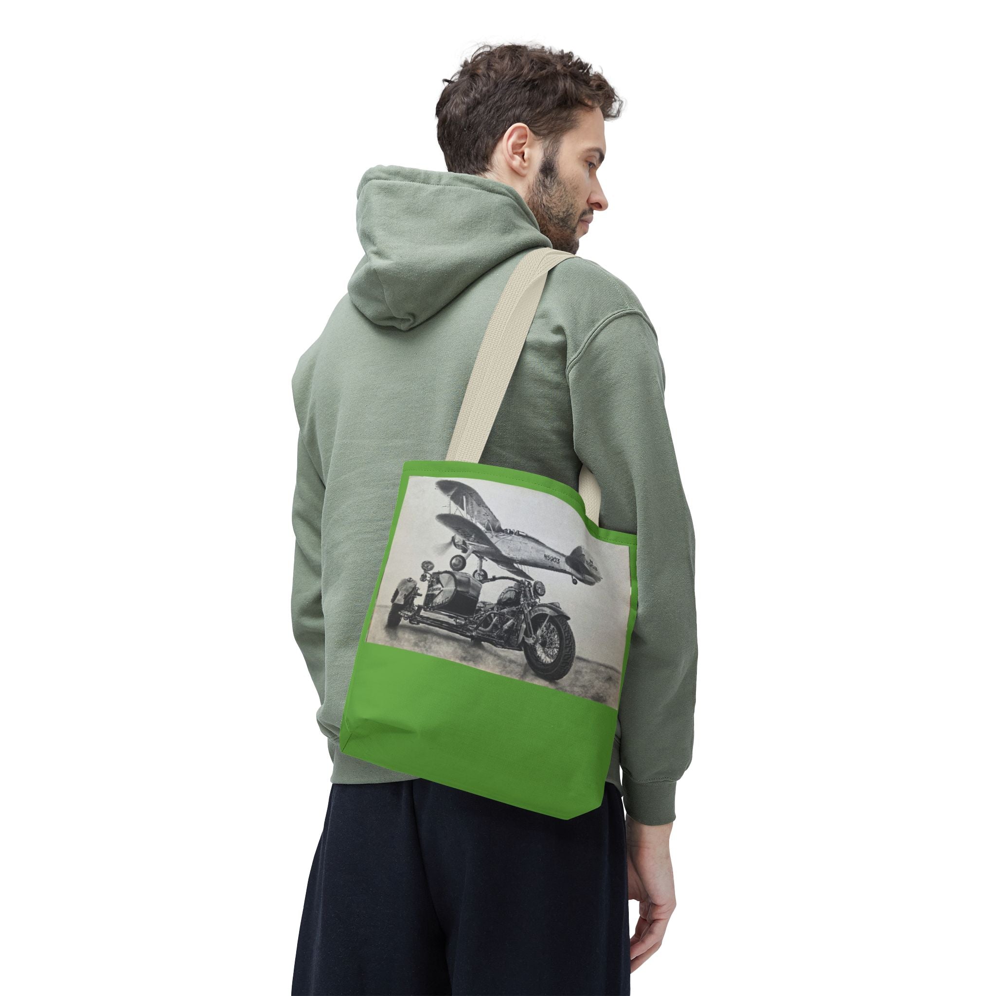 Biplane Brotherhood Tote Bag