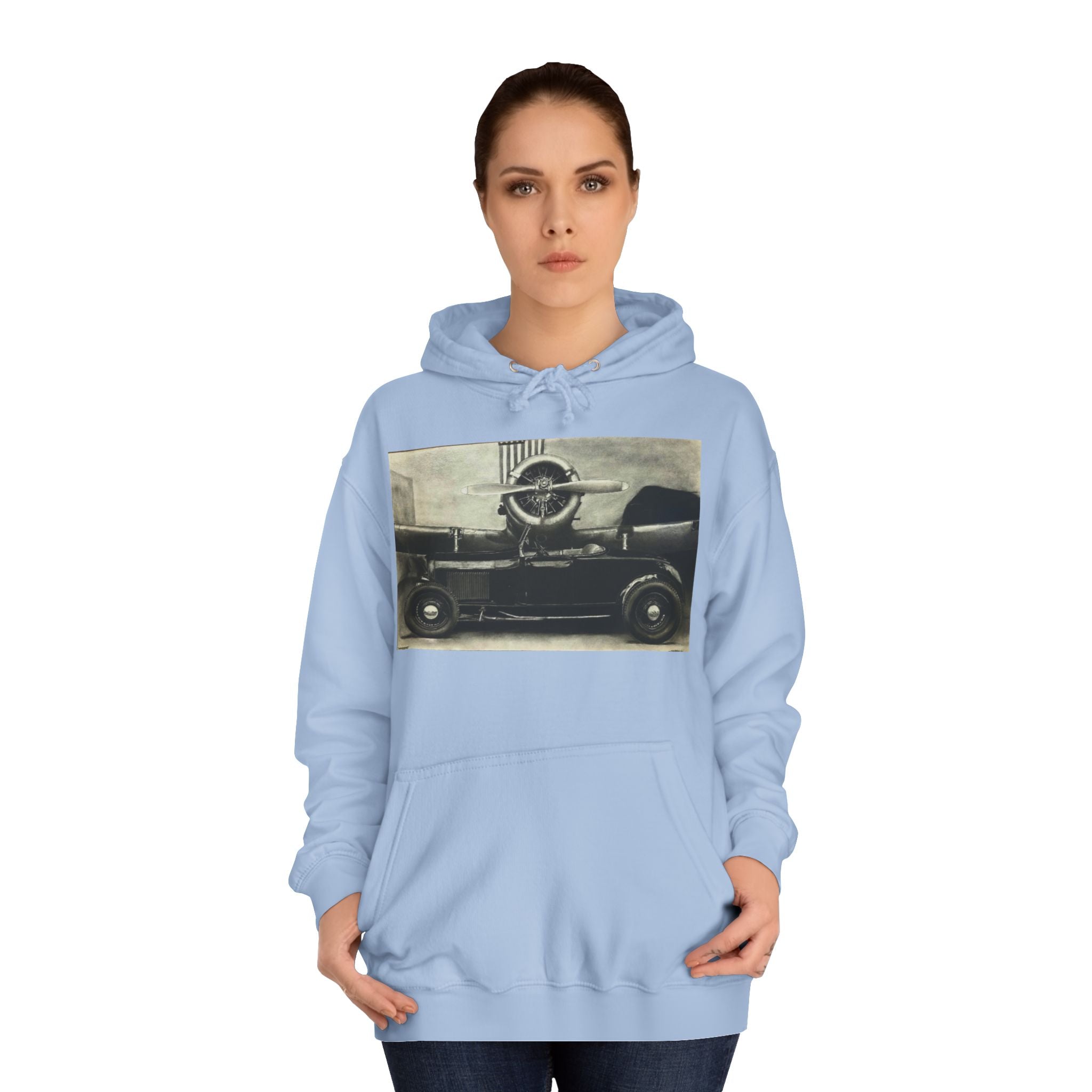 Sky and Speed Hoodie College Hoodie