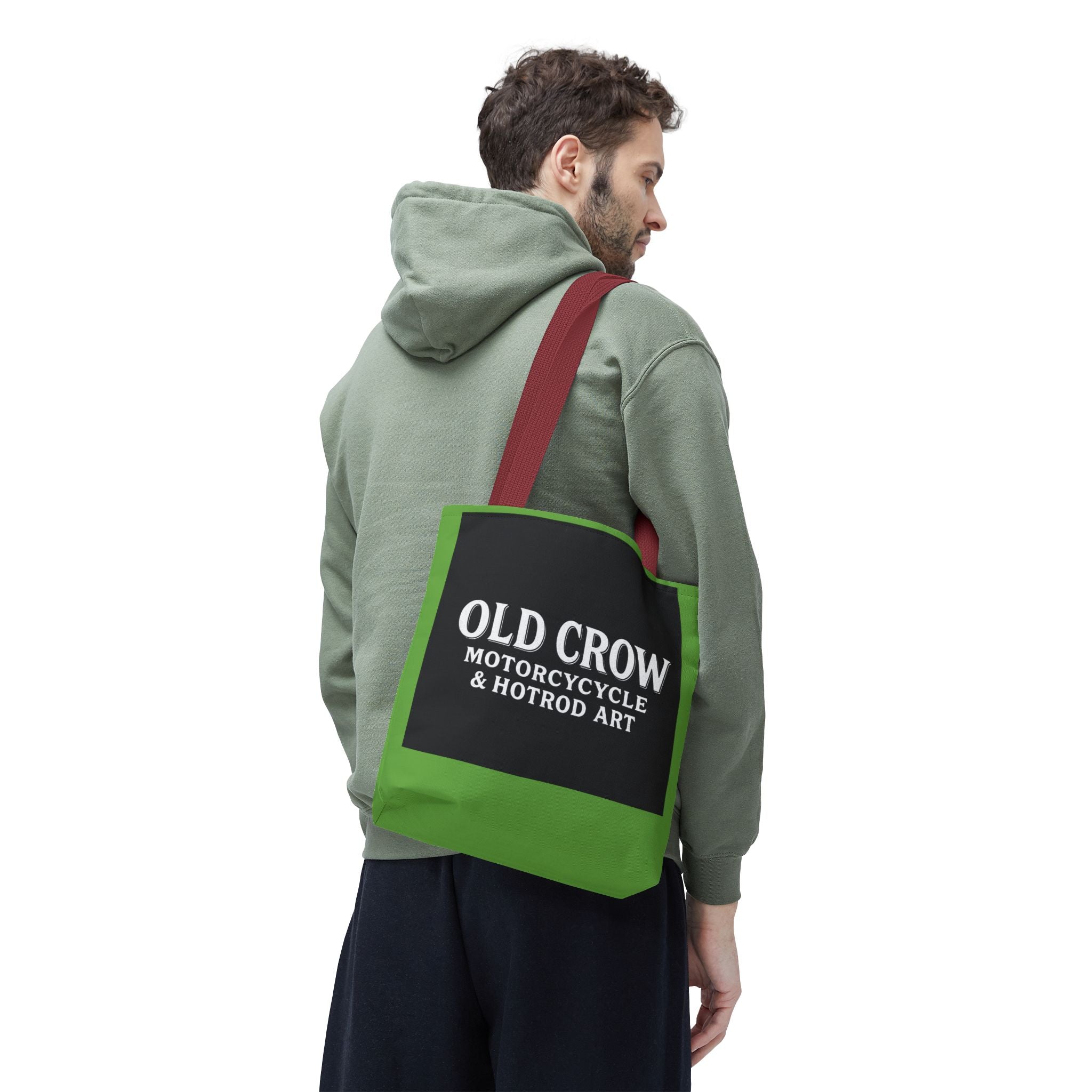 Old Crow Motorcycle & Hotrod Tote Bag