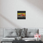 Old Crow Rust Runner Car Art Poster