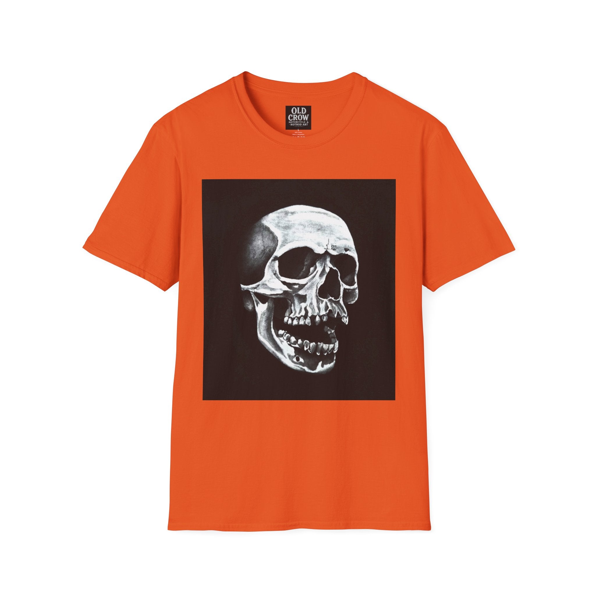 Skull of Shadows Softstyle T-Shirt, classic skull