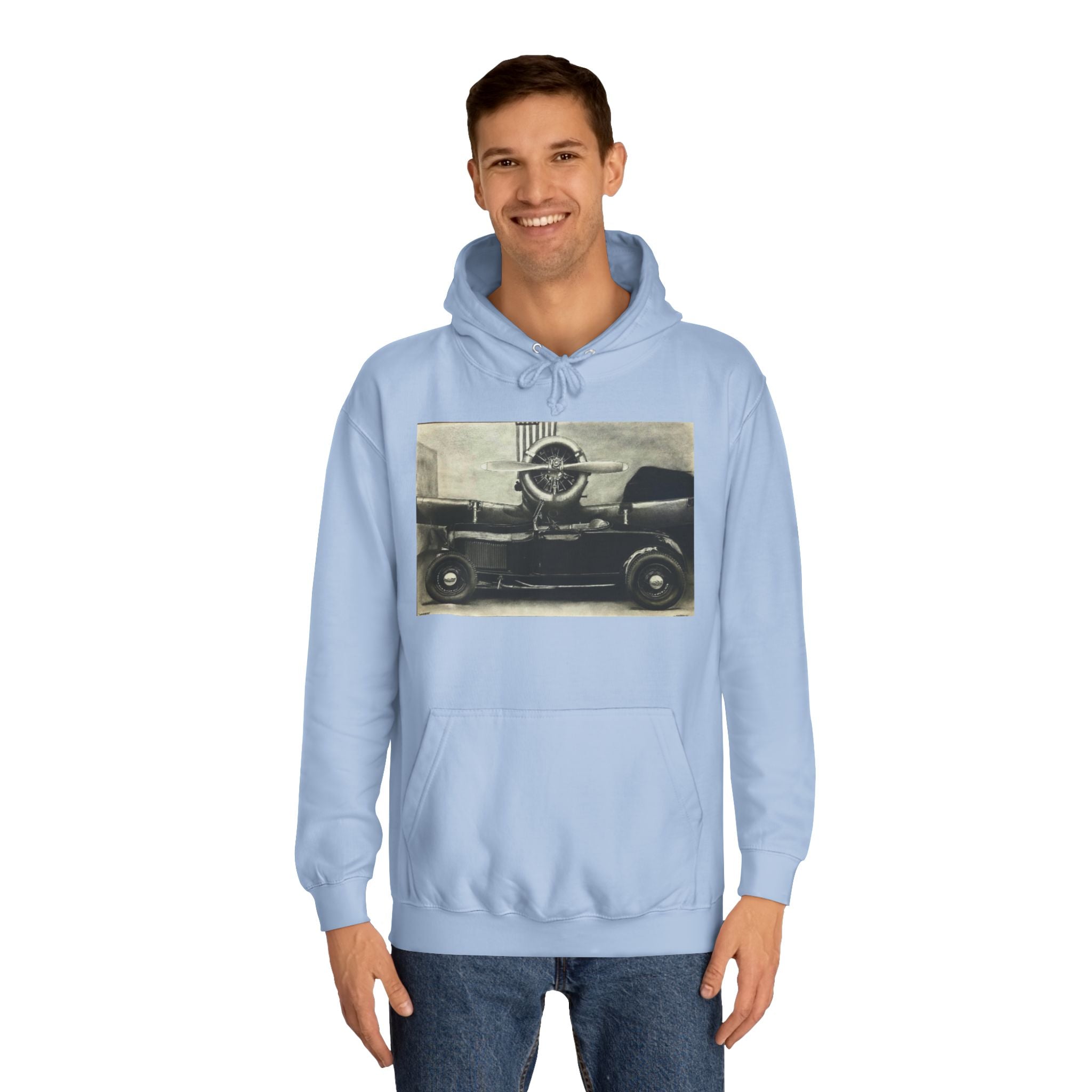 Sky and Speed Hoodie College Hoodie