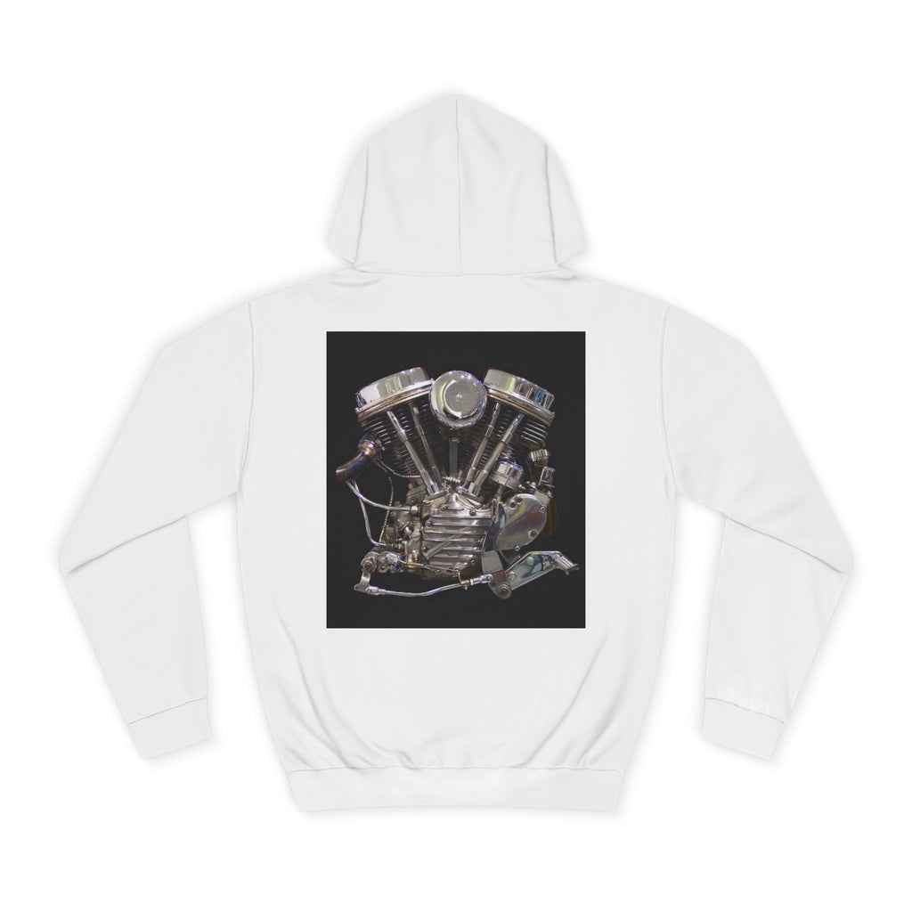 Old Crow Motorcycle & Hotrod College Hoodie