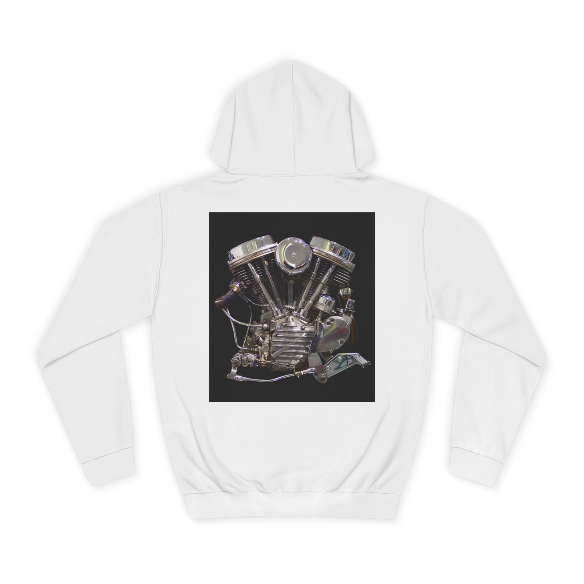 Old Crow Motorcycle & Hotrod College Hoodie